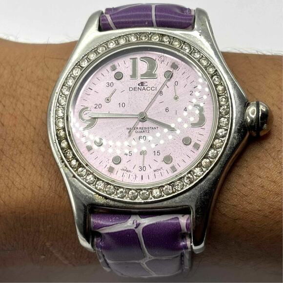 Purple Denacci Men's Watch - Picture 1 of 3